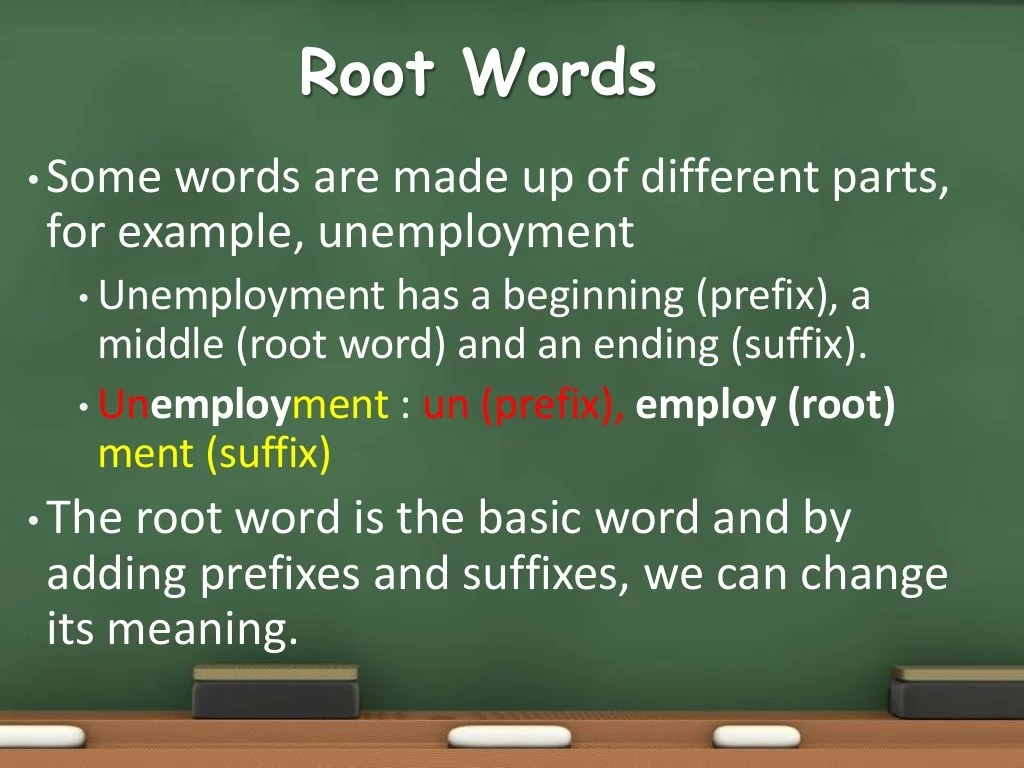 Lecturer root word prefix and suffix