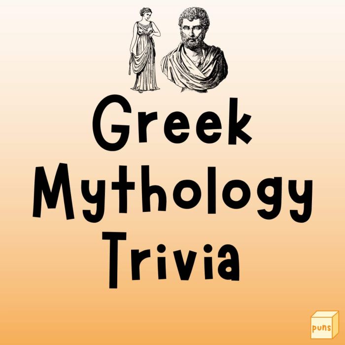 Greek mythology trivia questions and answers